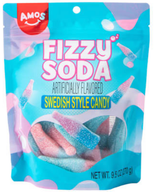 Amos® Fizzy Soda Swedish Style Candy